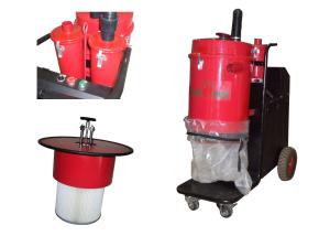 China Strong Vacuum Pressure concrete Dust Extractor With Washable Pocket Filter factory