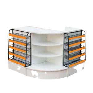 China Factory Price Supermarket Equipment Supporting High-end Cashier Counter factory