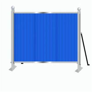 China different colors 950-50-326 eps sandwich panel fence for road maintenance factory