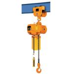 Bridge Cranes Electric Chain Hoist 2 Ton Light Aluminum Alloy Steel With Plain