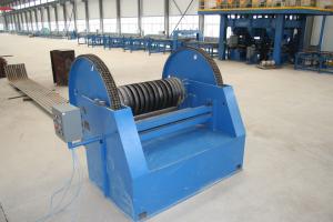 China 170KNm Membrane Panel Production Line Pipe Panel Bending machine factory