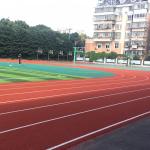 Polyurethane Rubber Flooring Slipproof Synthetic Sports Flooring Track