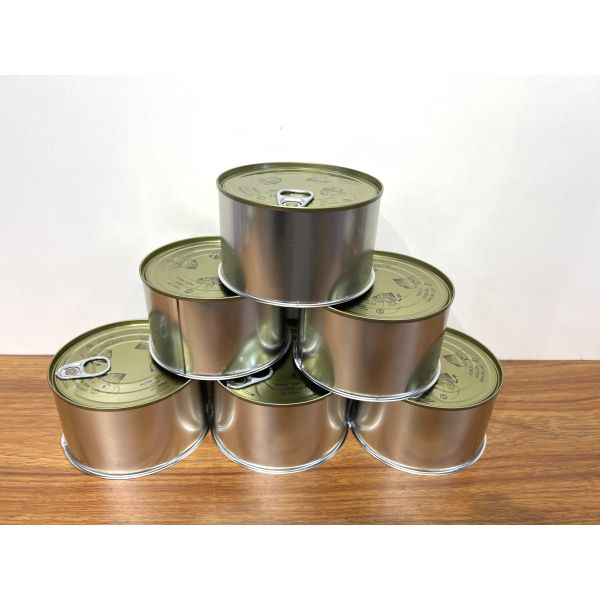 China CMYK Pantone Printing Custom Tin Cans With Easy Open Normal Lid factory