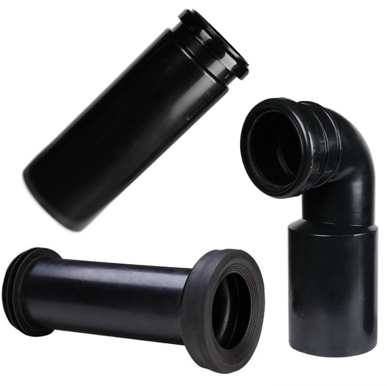 Hidden Water Tank Accessory, The Sewage Elbow Pipe Was Straightened And Then The D90 To 110 Pipe Was Changed For PVC Wall Drainage, And Then A 90 To