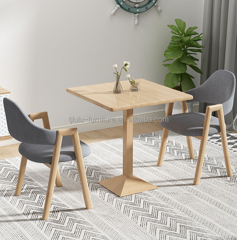 PU Leather/Fabric Cover Wooden Dining Chair for Hotel Coffee Living Room Furniture in Modern Design