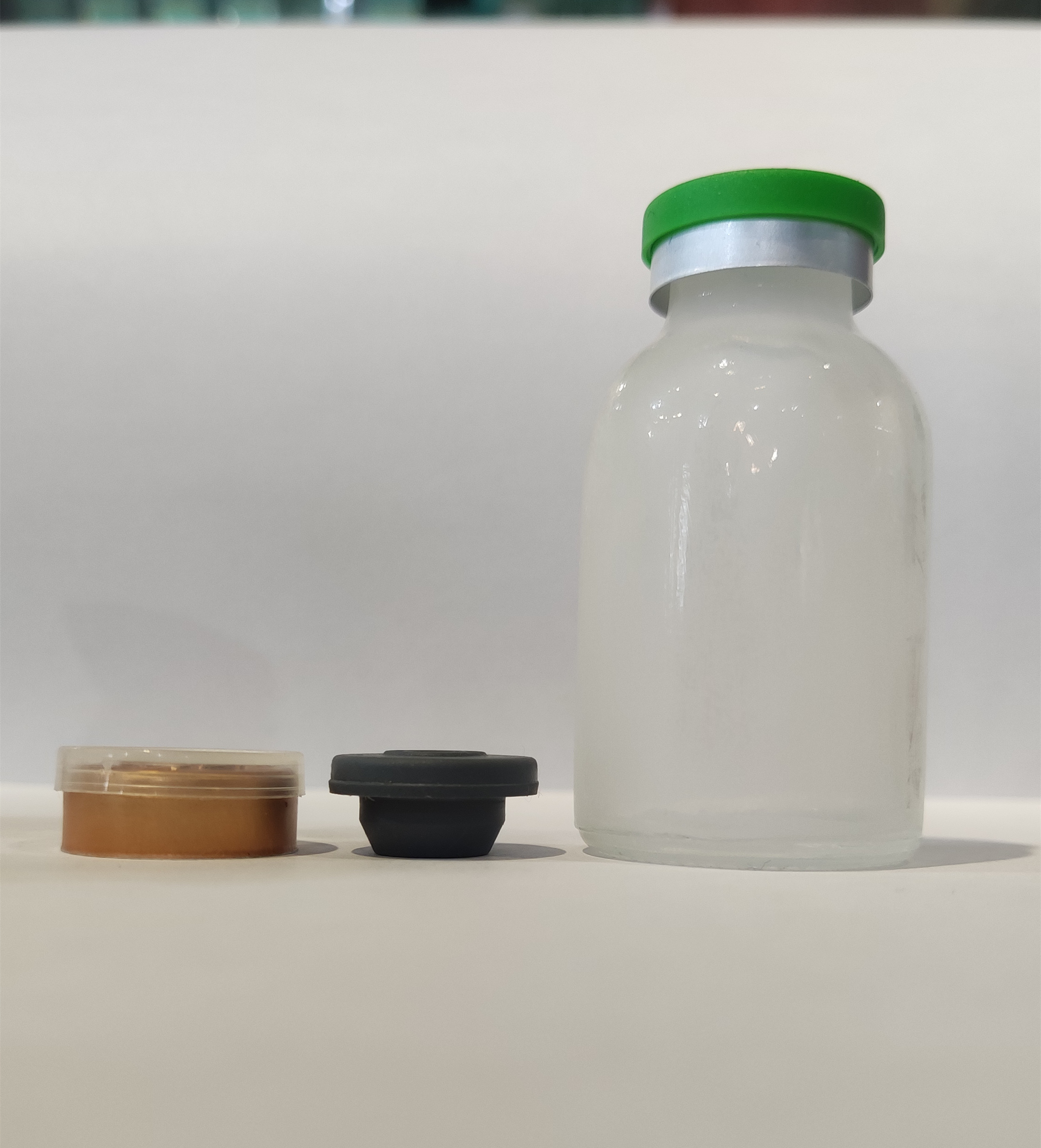 15ml Glass Vials Hot Stamping Surface Handling For Medicine Bottles Base Material Glass