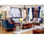 Latest European American Design Furniture Living Room Sets Leather Sofa Set