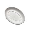 Buy cheap Oval 262.5x197x20.1mm Biodegradable Sugarcane Bagasse Plates from wholesalers