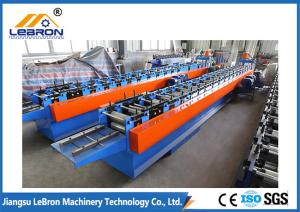 China Stable Steel Door Frame Roll Forming Machine Durable 23m / Min 0.8mm Chain Drive factory