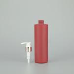 Pink/Customizable 47mm Round Screw Cap Silk screening Printing PET Pump Bottle