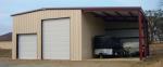 Bolt Connect Prefab Steel Garage Prefabricated Steel Buildings SA 2.5 Shot