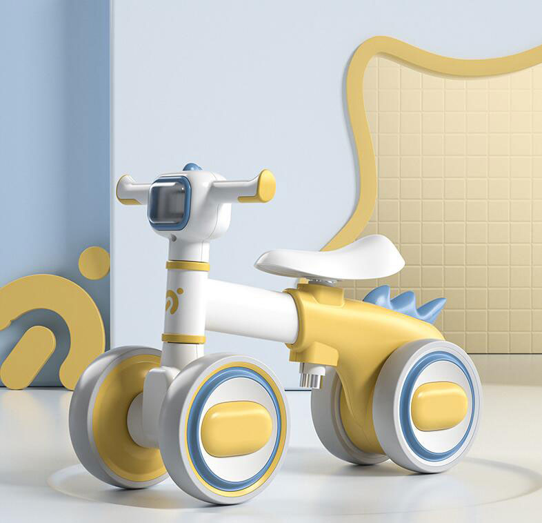 Car Style Children's Balance Bike for Boys Girls Learning Toy Handcart Balancing Gift