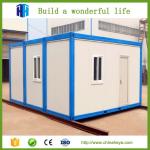 nepal low cost prefab 40 ft sandwich panel container house with bathroom