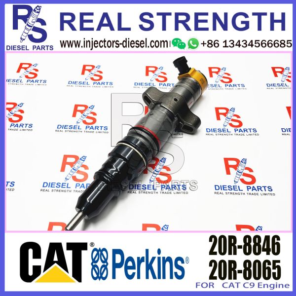 Excavator parts common rail injector 20R-8063 20R-8846 328-2574 557-7634 20R-8065 293-4071 for C-A-T C9 engine
