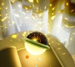 5V 1000mA 2W Sky Star Projector Night Light ufo shape 1 Year Warranty