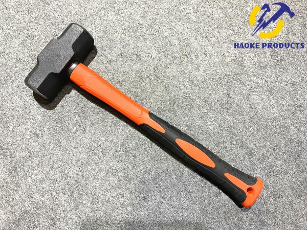Forged Steel Materials American Type Sledge Hammers With Black Powder Coated