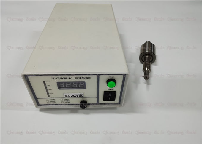 100w 35khz Ultrasonic Cutting Machine For Pe Woven Bag Fabric