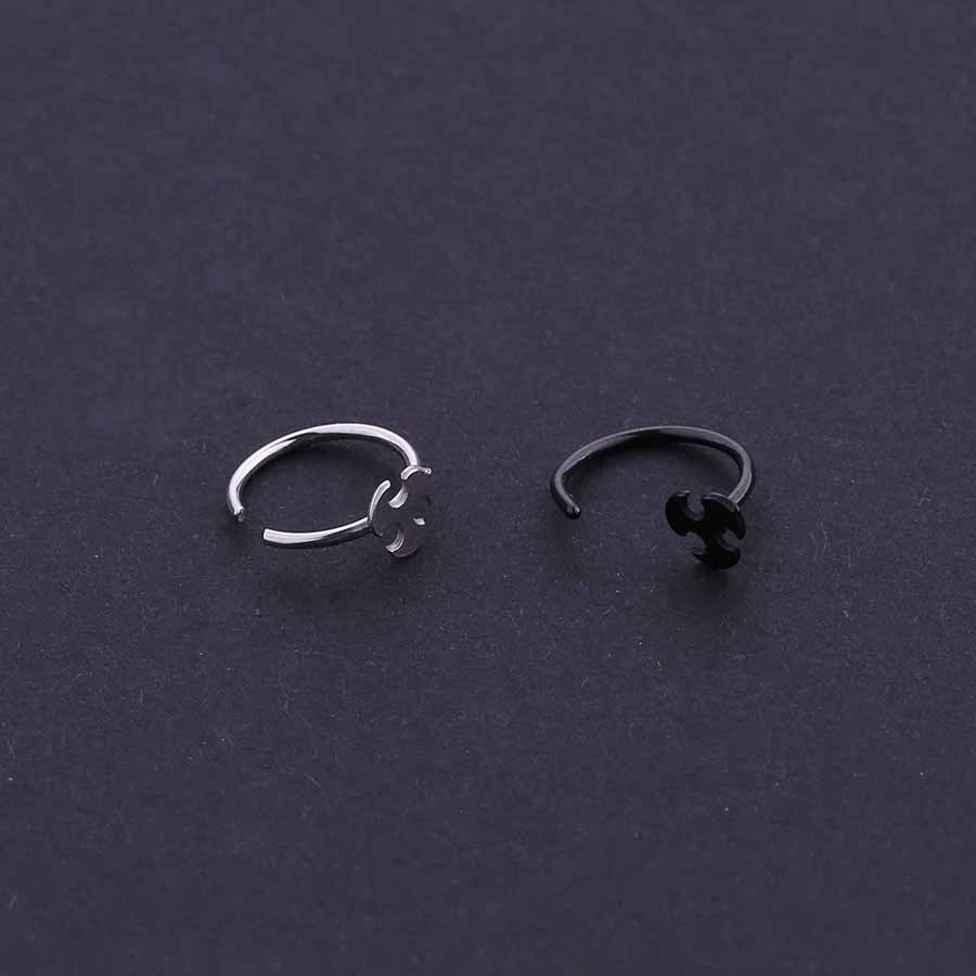 Wholesale nose ear cartilage piercing jewelry 20g surgical steel thin small open nose rings for sale