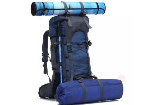 China Multifunction 60l Front Wall Outdoor Hiking Bag , Camping Trekking Molle Rucksack factory