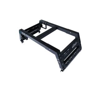 China Pick Up 4x4 Accessories Carbon Steel Cargo Rack Roll Bar with Black Powder Coating factory