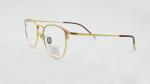 Women's Men's Metal Browline Eye Glasses with Clear Lens Stainless Steel Optical