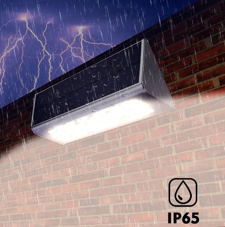 Waterproof Solar LED Flood Lights With Motion Sensor , Outdoor Wall Light