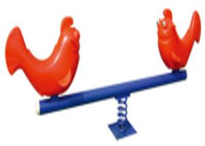 China Commercial Grade Backyard Seesaw Playground Equipment / Outdoor Playground Seesaw factory