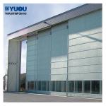 High Density Aviation Hangar Doors Panel Steel Airplane 10m height Customized