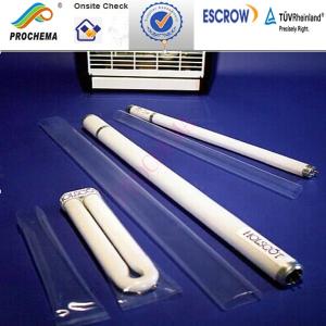 China PFA UV lamp tube, UV lamp protected cover, PFA UV lamp cover , PFA shrink tube factory