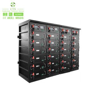 China LFP Solar 100Ah High Voltage Lithium Ion Battery Pack 40kWh RS485 factory
