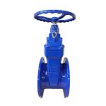 Resilient Non Rising Stem DN100 Gate Valve Flange Type Handwheel