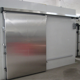 China Sliding Door Cold storage Walk In Cooler Electrical And Manual factory
