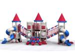 Business District Kids Outdoor Playground Equipment Amusement Facility Small