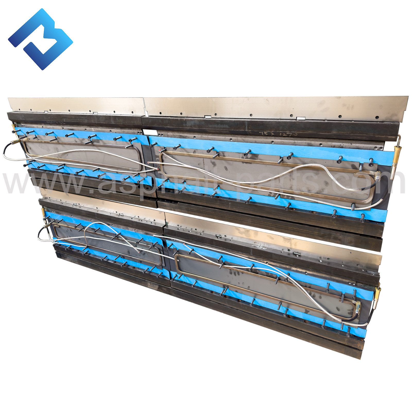 2051694 Screed Plate Service Package / Stove Asphalt Paver Screed System Basic Screed For Ab500-2tp2 Road Construction