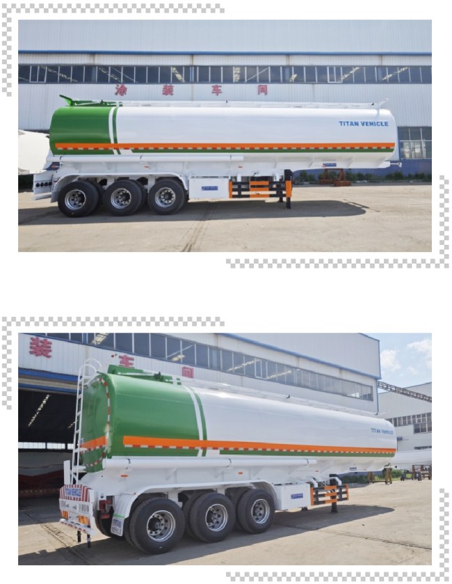TITAN Tri Axle New Fuel Tanker Trailer for Sale