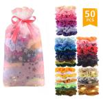 Fashion Gold Velvet Elastic Hair Scrunchies Large Intestine Head Ring 10cm