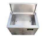 140L Ultrasonic Filter Cleaning Machine Draining Basket 10x10mm Mesh Temperatur