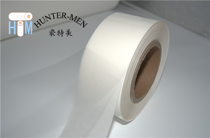 150mic Transparent Thermal Adhesive Film Roll For Bonding Nylon Velcro