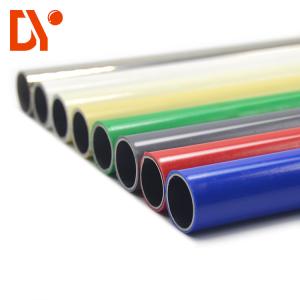 China Professional Plastic Coated Steel Tube Anti Corrosion Beautiful Apparence factory