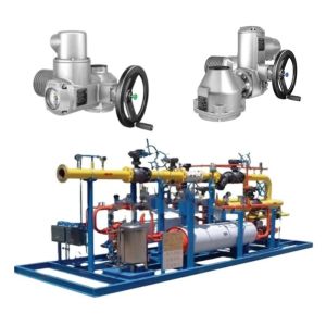 China Valve Switching Skid is equipped with AUMA electric valves SA 07.2 - SA 16.2 and SA 25.1 Auma linear actuator on sale
