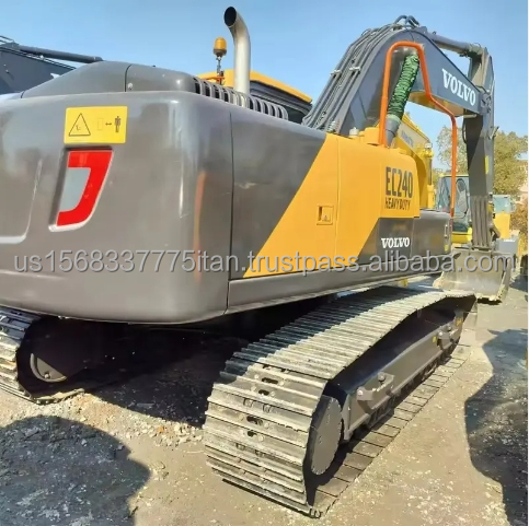 VOLVO EC240 Second Hand Micro Crawler Digger Excavator 90% for Agricultural Solutions
