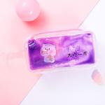 Candy Color Waterproof PVC Cosmetic Bag For Girls