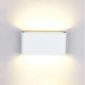 China Slim LED Wall Light 6W 10W IP65 Waterproof AC85-265V factory