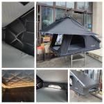 Pop Up Clamshell Aluminum Rooftop Tent For Jeep SUV Truck CE Certification