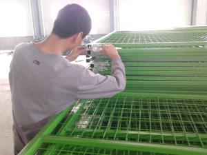 China hot sale customization Canada PVC coated temporary fence china factory