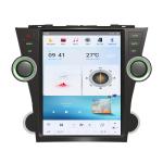 12 Inch Qualcomm Car Android Head Unit Tesla Style Android11 For Toyota