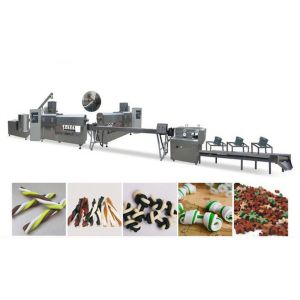 China Semi Moist Dog Food Extruder Processing Line / Cat Food Machine factory