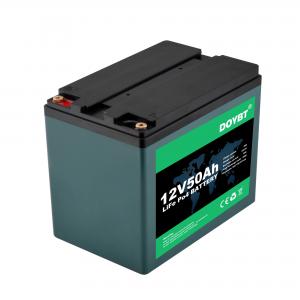 China 12V 50Ah LiFePO4 Battery For RV / Camper Kid Scooters Fish Finder on sale