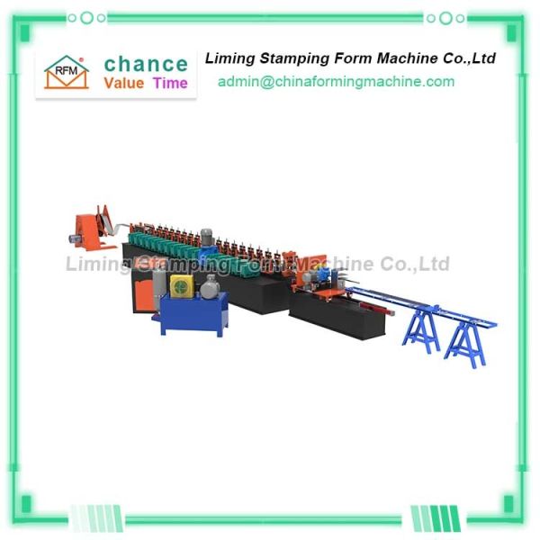 China Fully Automatic Solar Photovoltaic Bracket Cold Roll Forming Machine factory