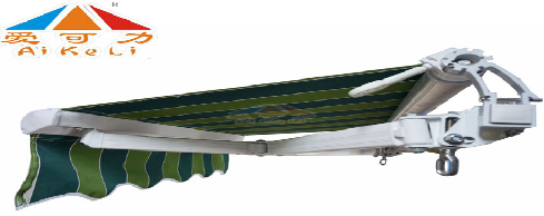 铝合金遮阳配件铜芯机头AKL-010应用图